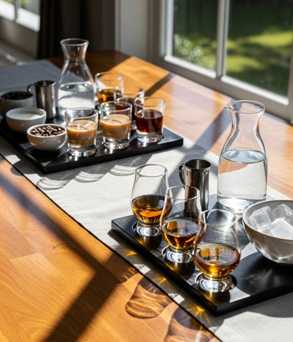Thoughtful gifts for boyfriend: A Whisky, Coffee, or Craft Beer Tasting Set