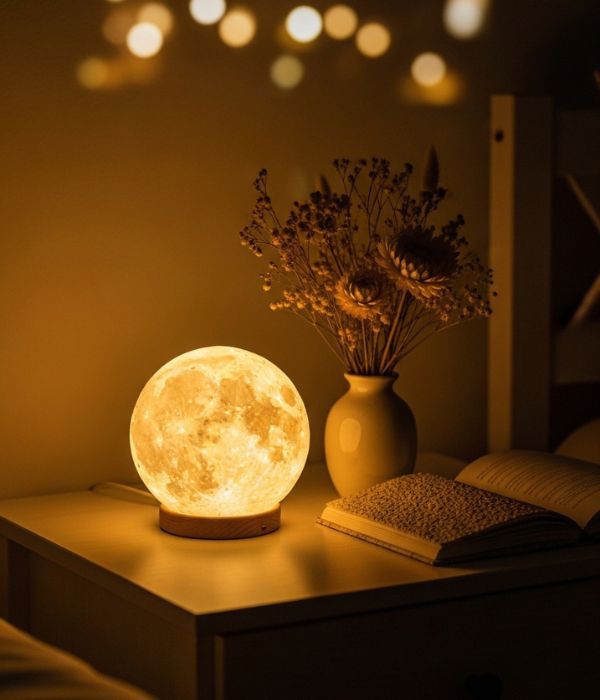 Aesthetic Gifts for Girlfriend: A Decorative Moon Lamp