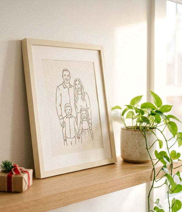 A Custom Illustrated Portrait