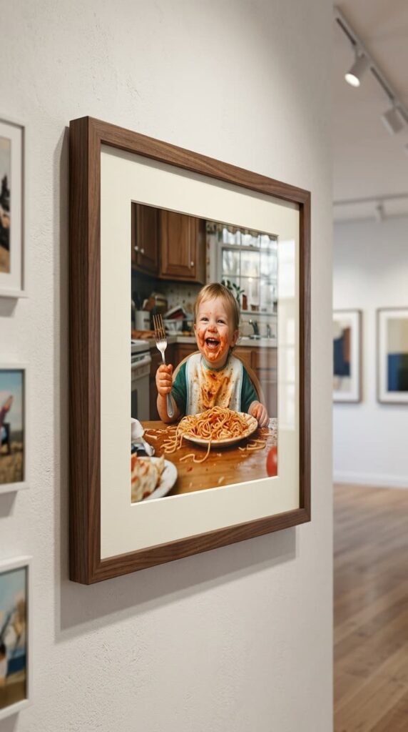Funny gifts for sister: A Personalised Embarrassing Childhood Photo Print