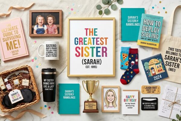 18 Funny Gifts for Sister That Prove You Know Her Better Than Anyone