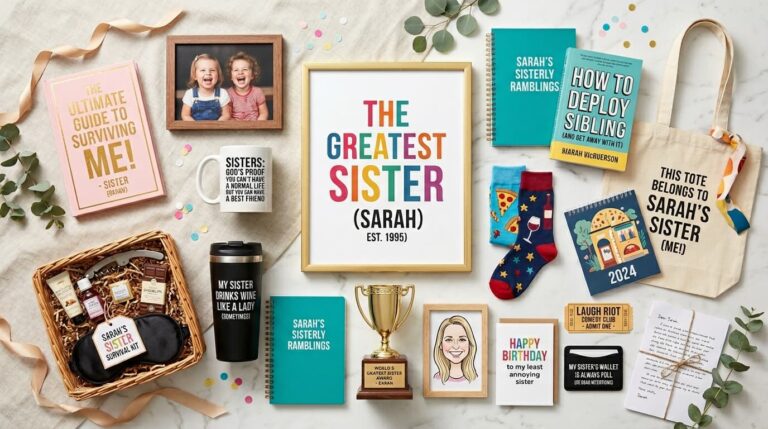 18 Funny Gifts for Sister That Prove You Know Her Better Than Anyone