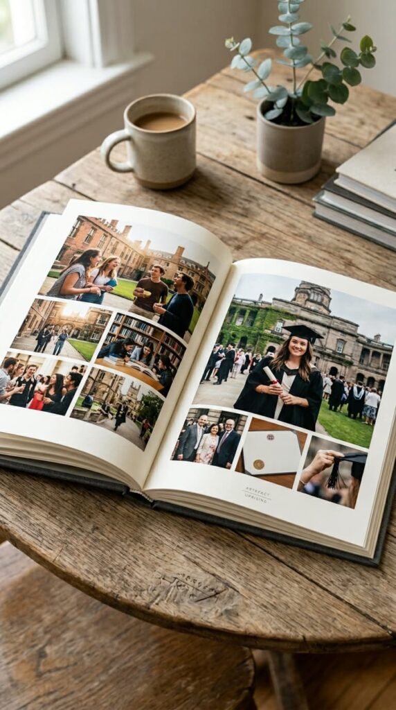 Graduation Gifts for Sister: A Hardback Photo Book of Her Student Years