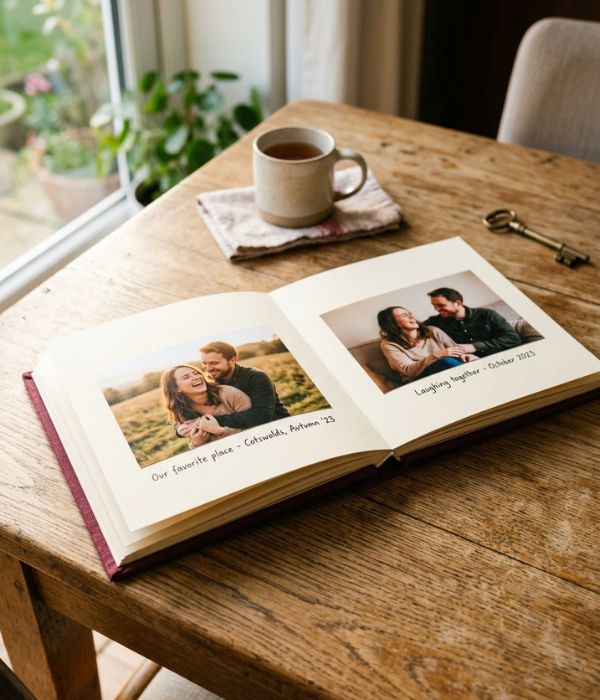 A Hardcover Photo Book of Your Marriage