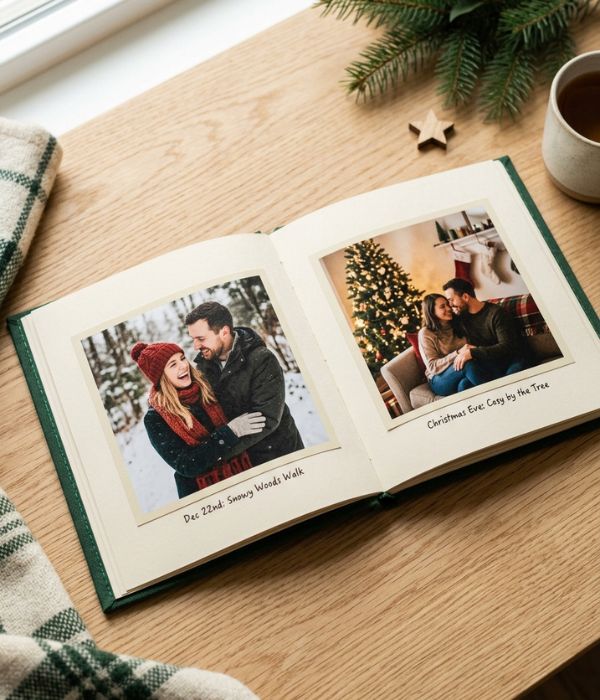 A Hardcover Photo Book of Your Year or Years Together