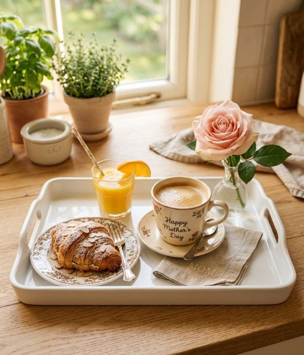 Cook Her Favourite Breakfast or Meal as a Family and Serve It Together