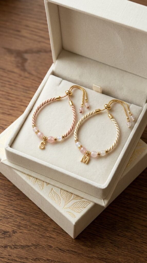 A Matching Friendship Bracelet Set