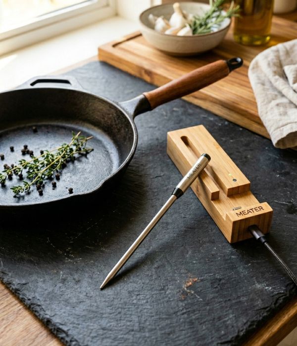 A Meater Plus Wireless Meat Thermometer