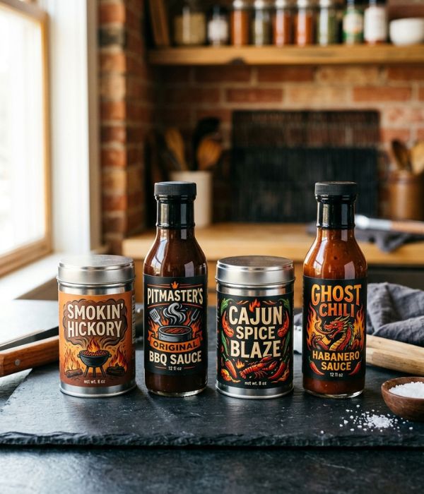 A Premium BBQ Rub and Sauce Collection