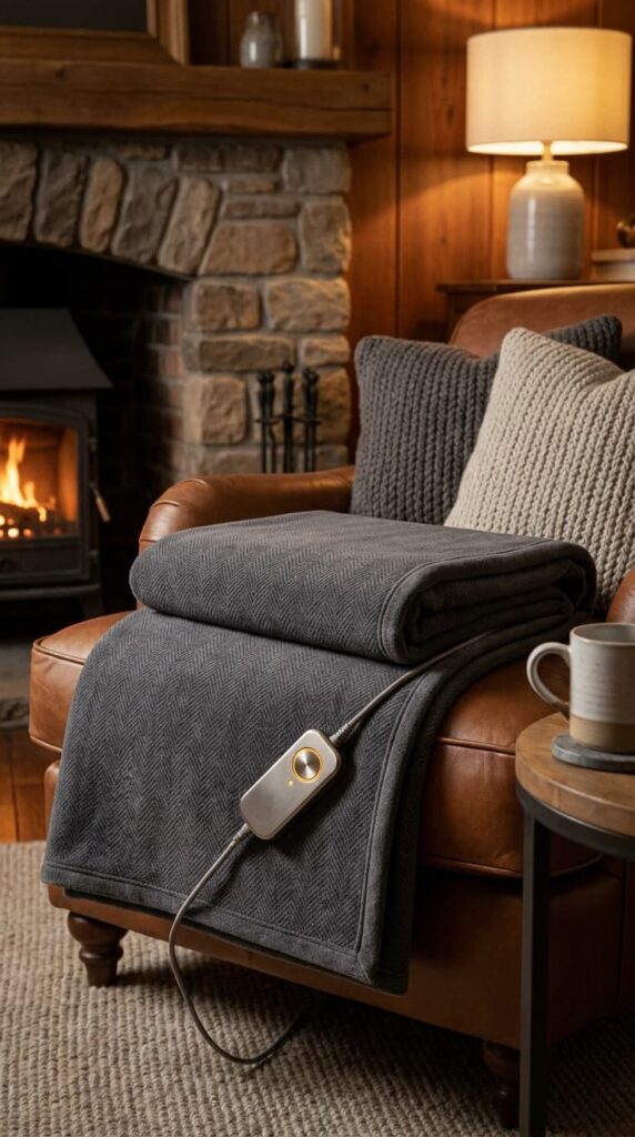 A Quality Heated Throw or Electric Blanket