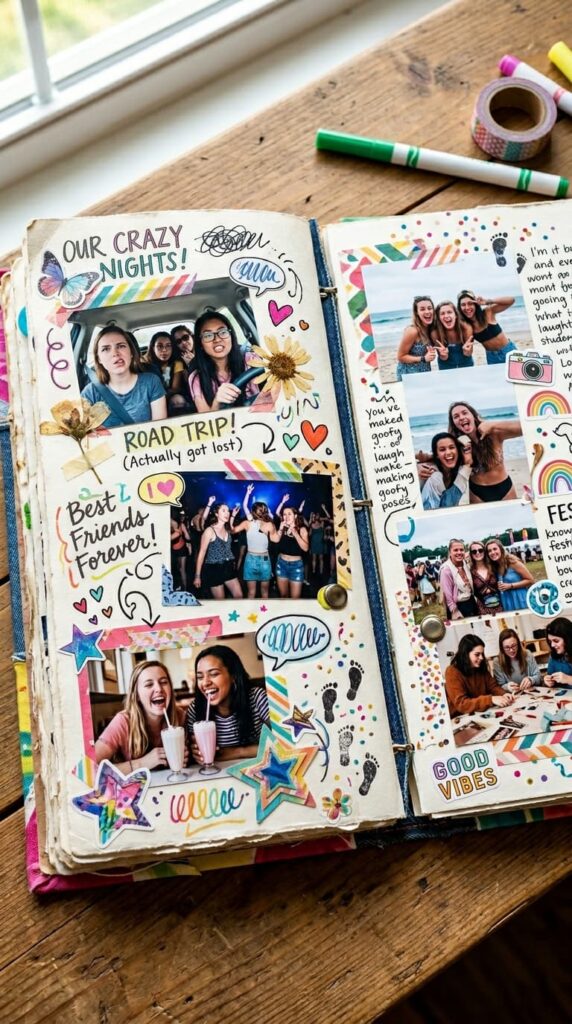Funny Best Friend Gifts: A Friendship Scrapbook of Your Worst Photos Together