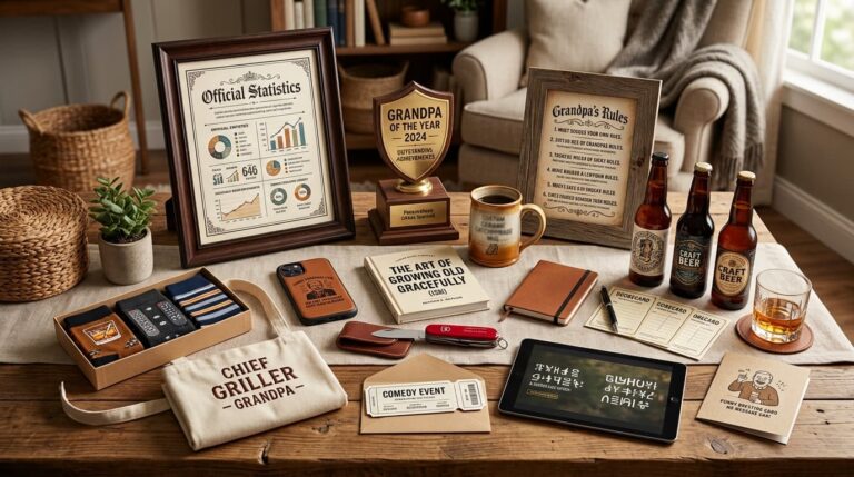 13 Funny Gifts for Grandpa That Reference Everything the Family Knows About Him