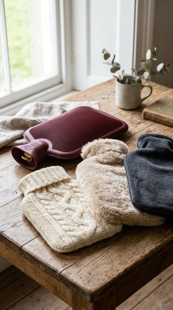 A Premium Hot Water Bottle with a Quality Cover
