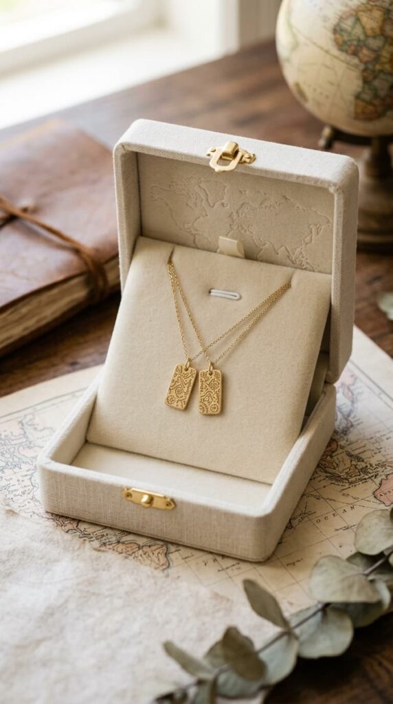 Thoughtful Gifts for Aunt From Niece: A Personalised "Aunt and Niece" Coordinate Necklace