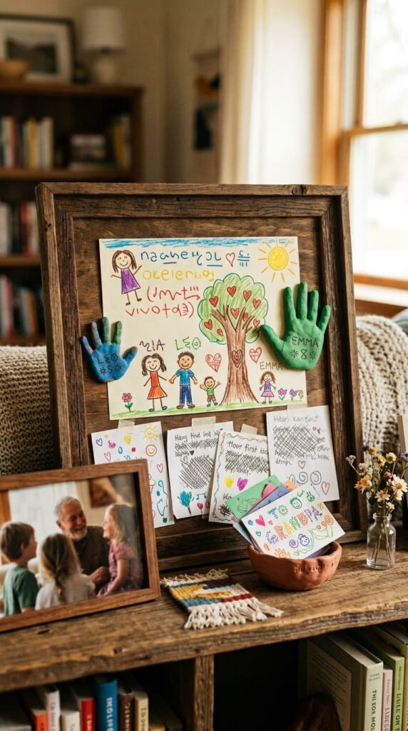 Father's Day Gifts for Grandpa: A Handmade Gift from the Grandchildren