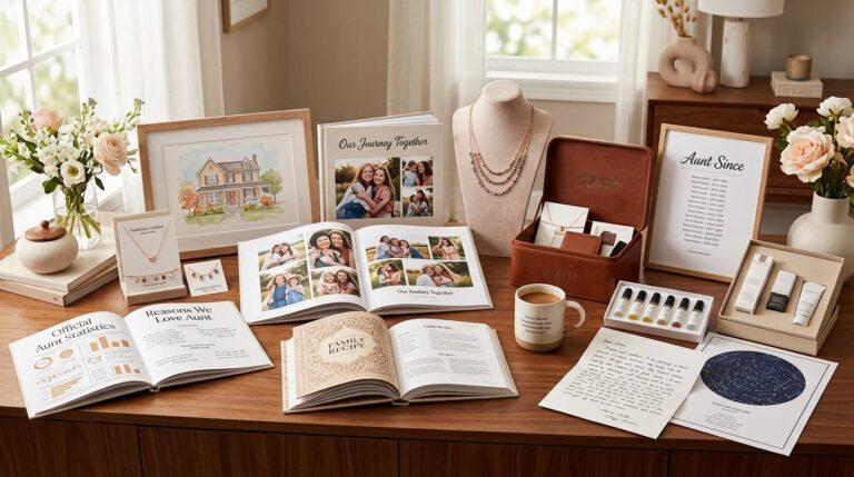 16 Exceptional Personalised Gifts for Aunt That Go Beyond Her Name on a Mug