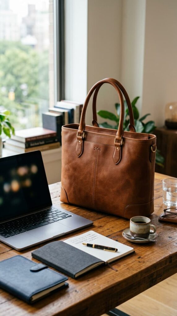 Graduation Gifts for Best Friend:  A Quality Leather Work Bag or Tote