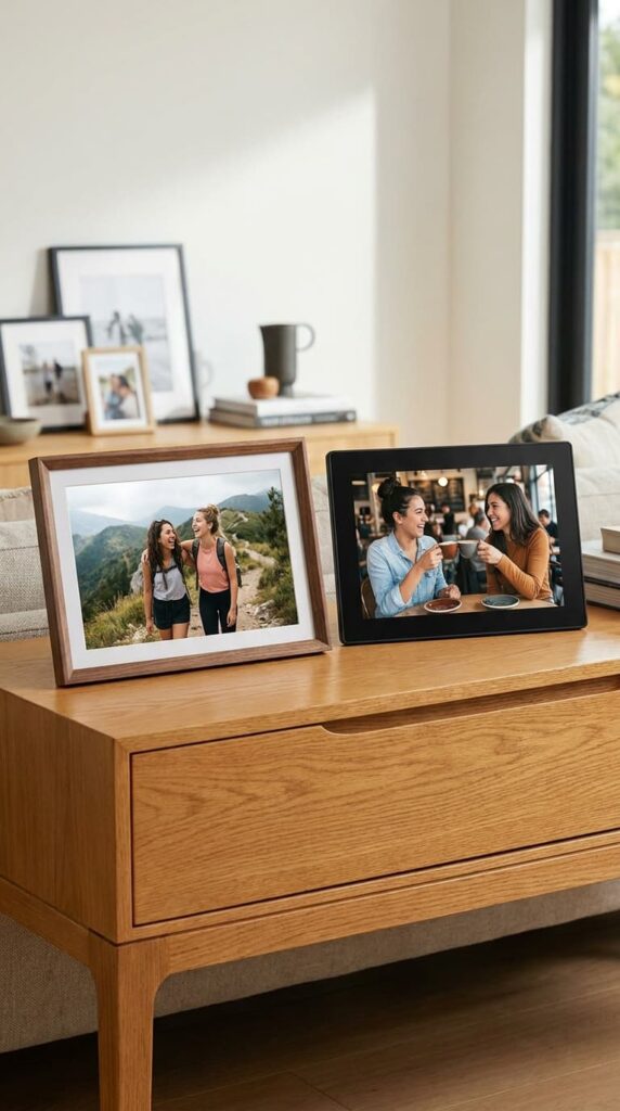 A Smart Digital Photo Frame That Updates Remotely