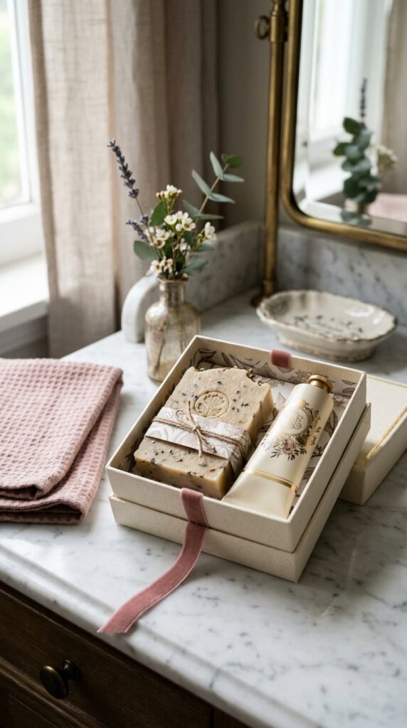 A Quality Hand Cream and Soap Set from an Independent Maker